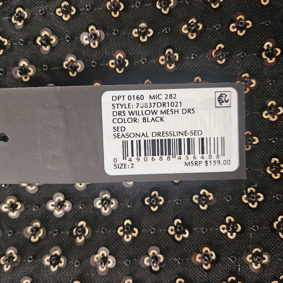 NWT GIANNI BINI Willow Mesh Dress, sz 2 - Picture 4 of 8